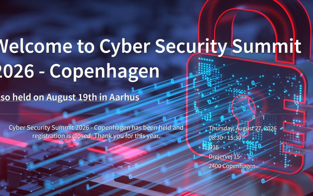 Improvise Software at Cyber Security Summit in Copenhagen
