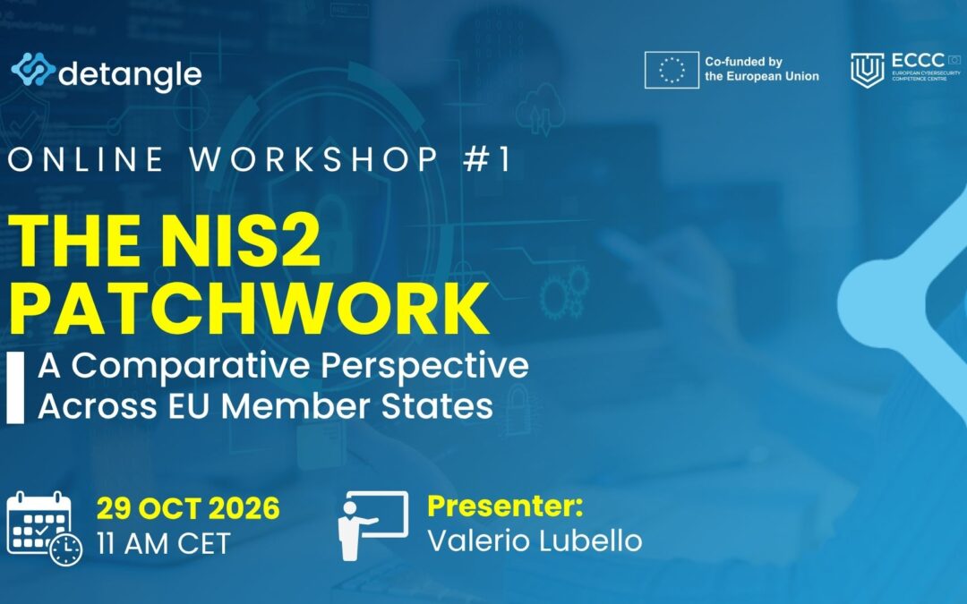 Workshop: The NIS2 Patchwork